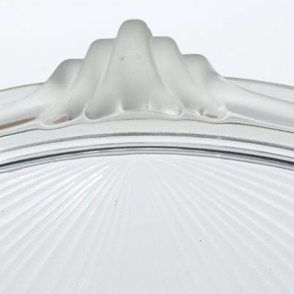 Vintage Mikasa Walther W. Germany Neo Classic Ribbed Glass Frosted Handl… - Picture 5 of 9